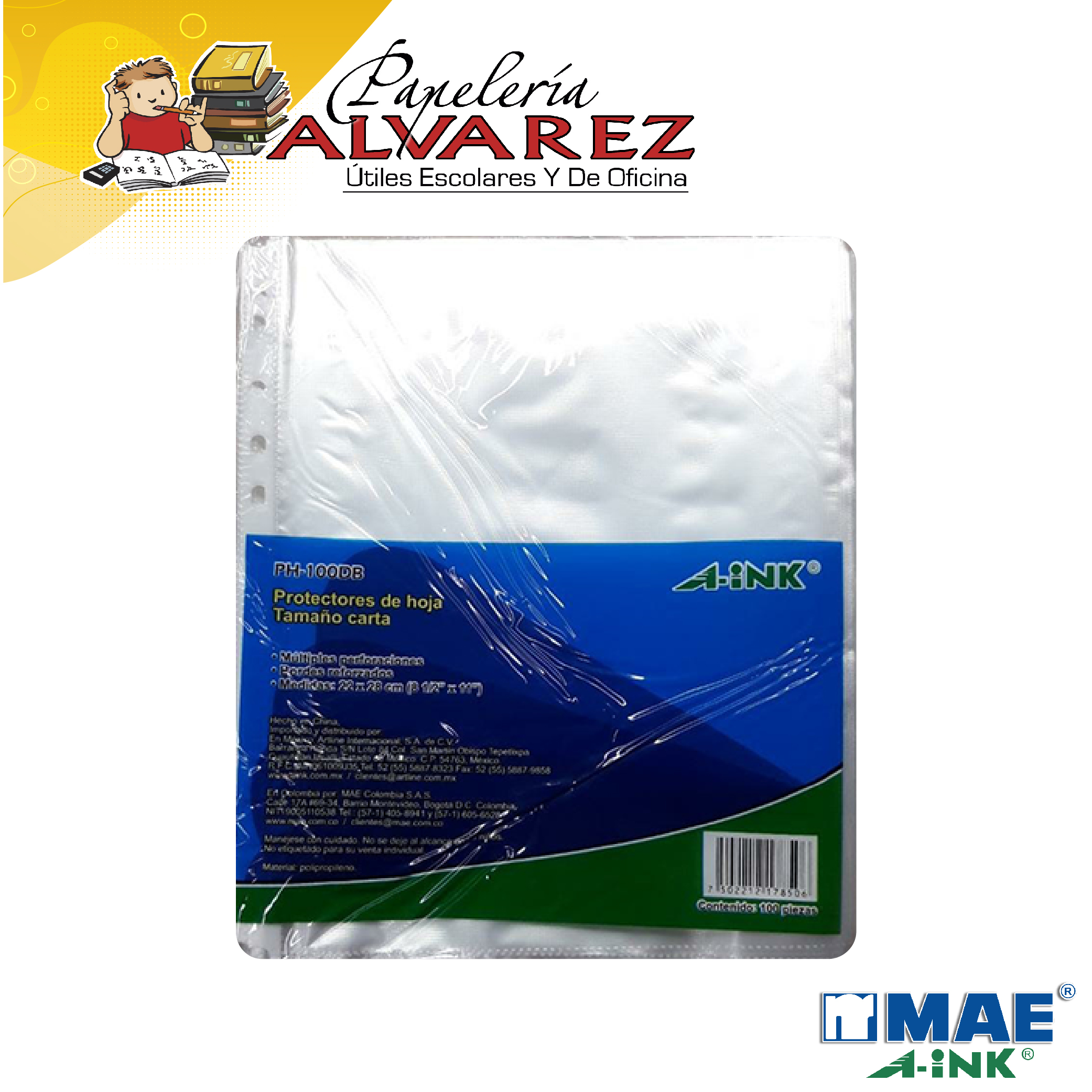 Imagen de BOLSILLO A-INK CATALOGO CARTA X 100