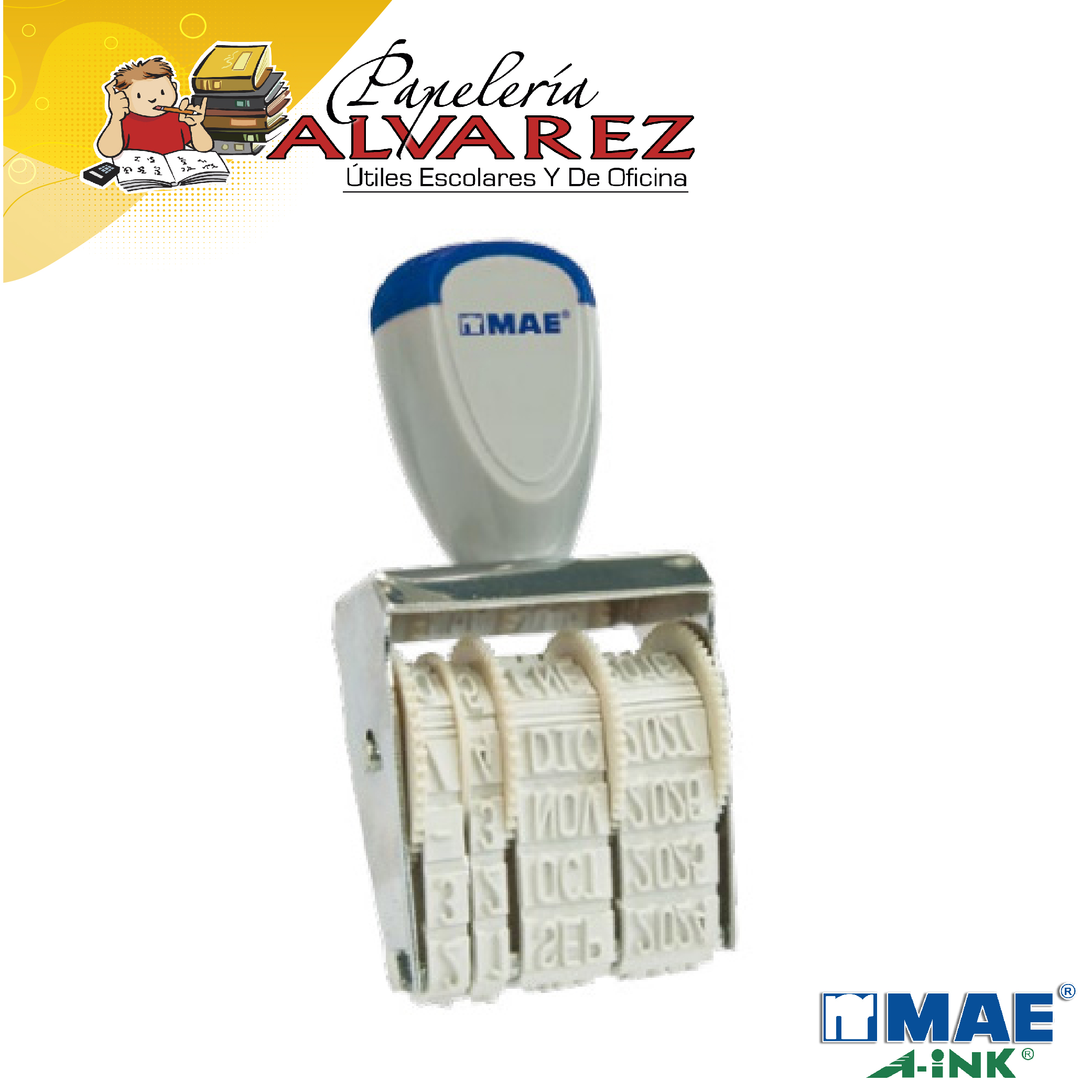 Imagen de FECHADOR MAE 5MM FEM-5 (DIA-MES-AÑO)