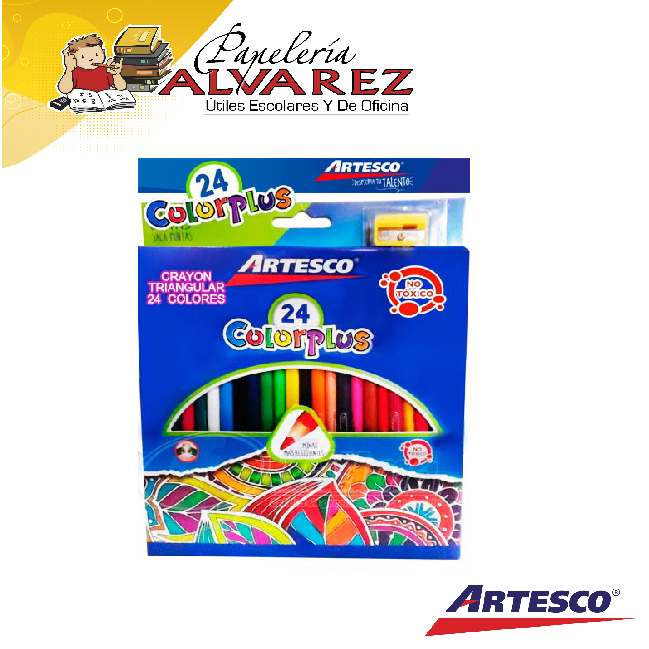 Imagen de COLOR ARTESCO LARGO COLORPLUS X24 + SACA