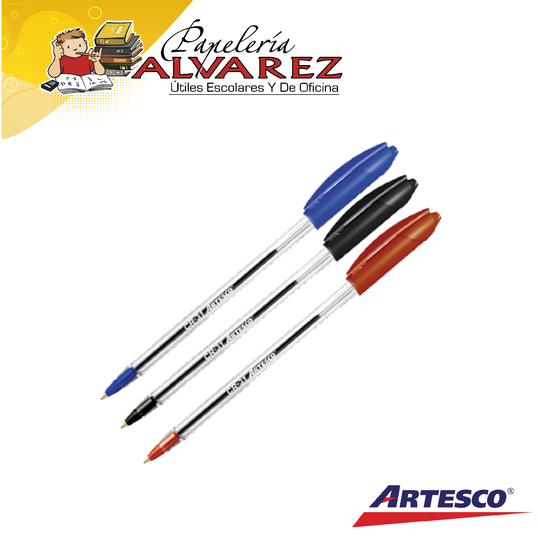 Imagen de LAPICERO ARTESCO TINTA SECA CR-31-