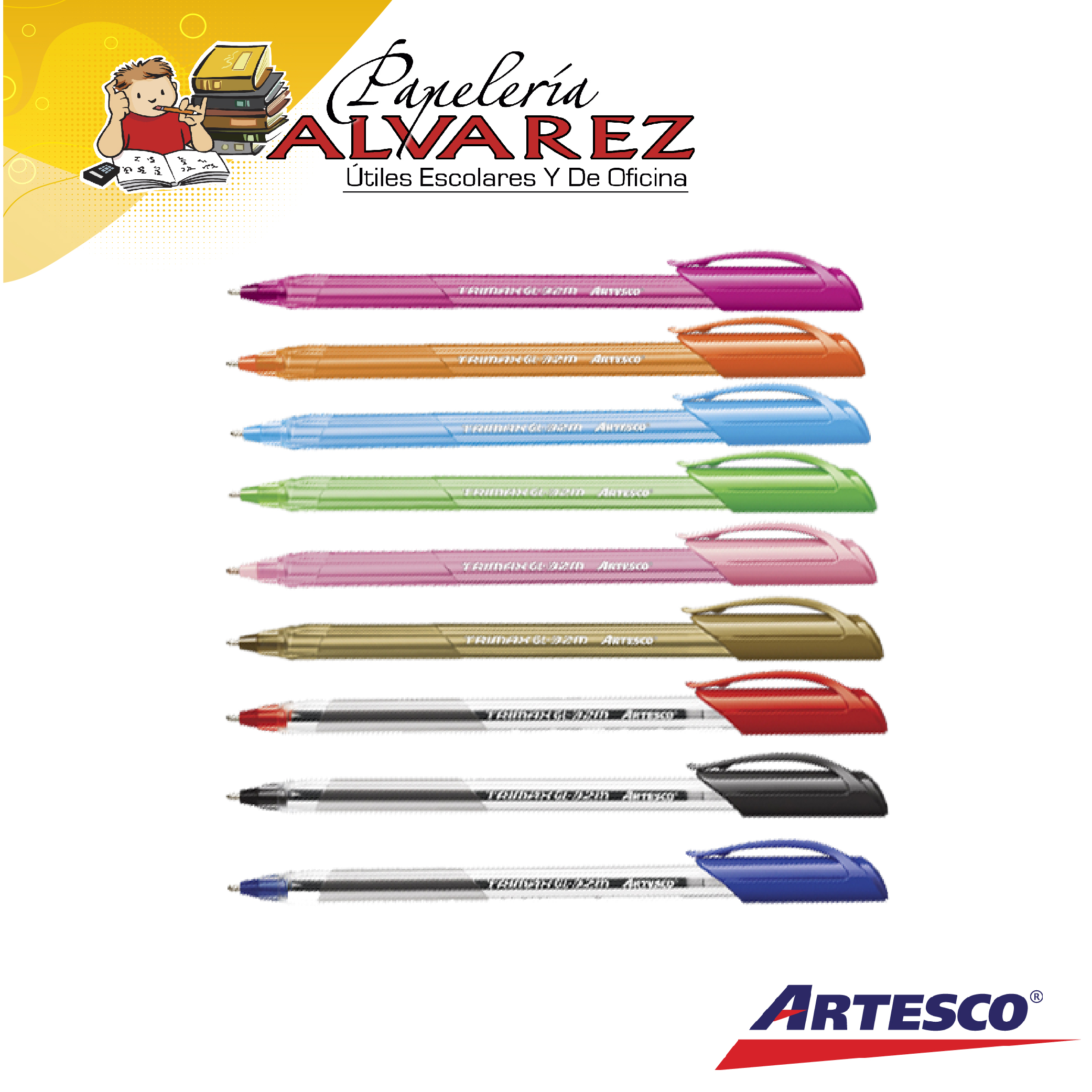 Imagen de LAPICERO ARTESCO TRIMAX SEMI GEL GL-32M