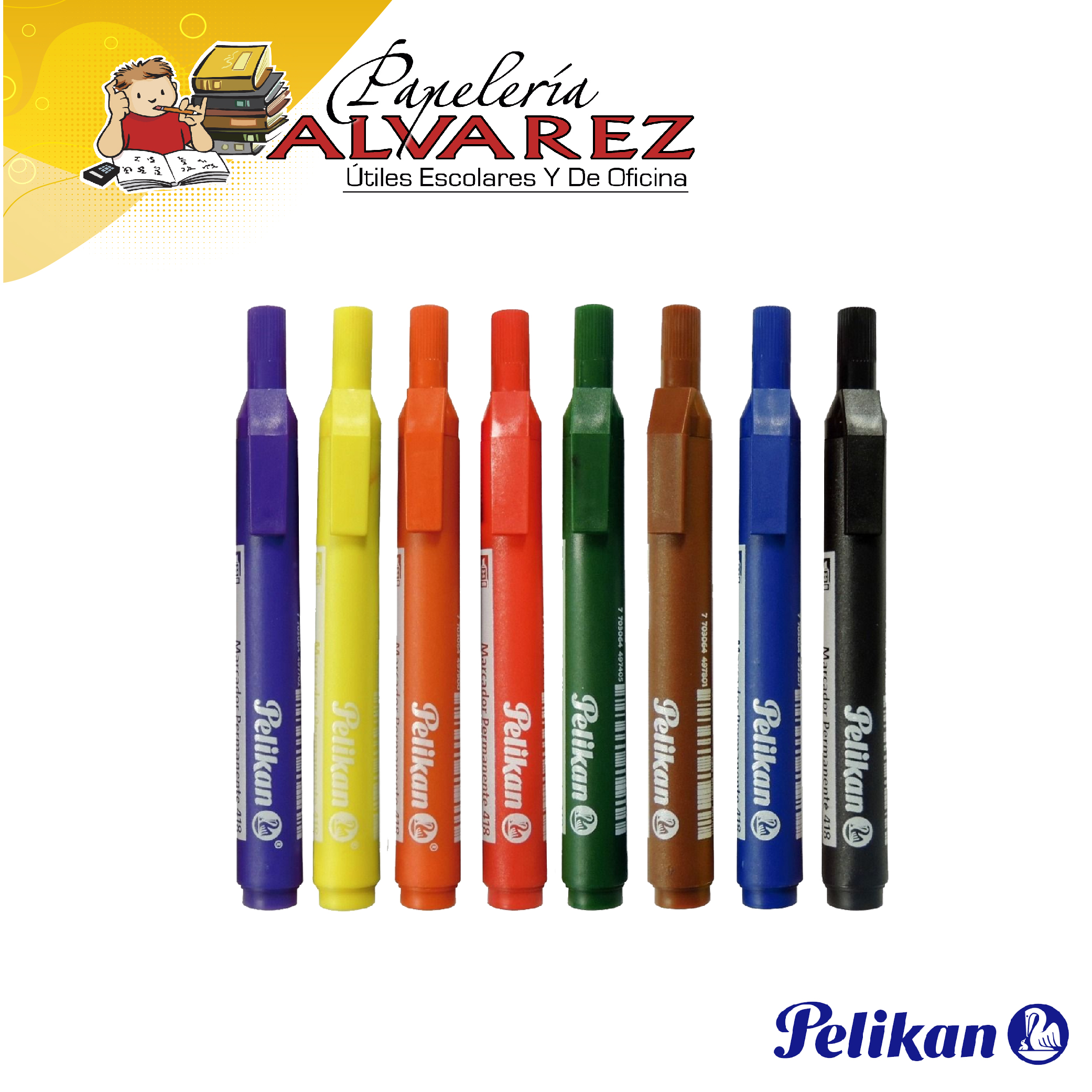 Imagen de MARCADOR PELIKAN PERMANENTE 418