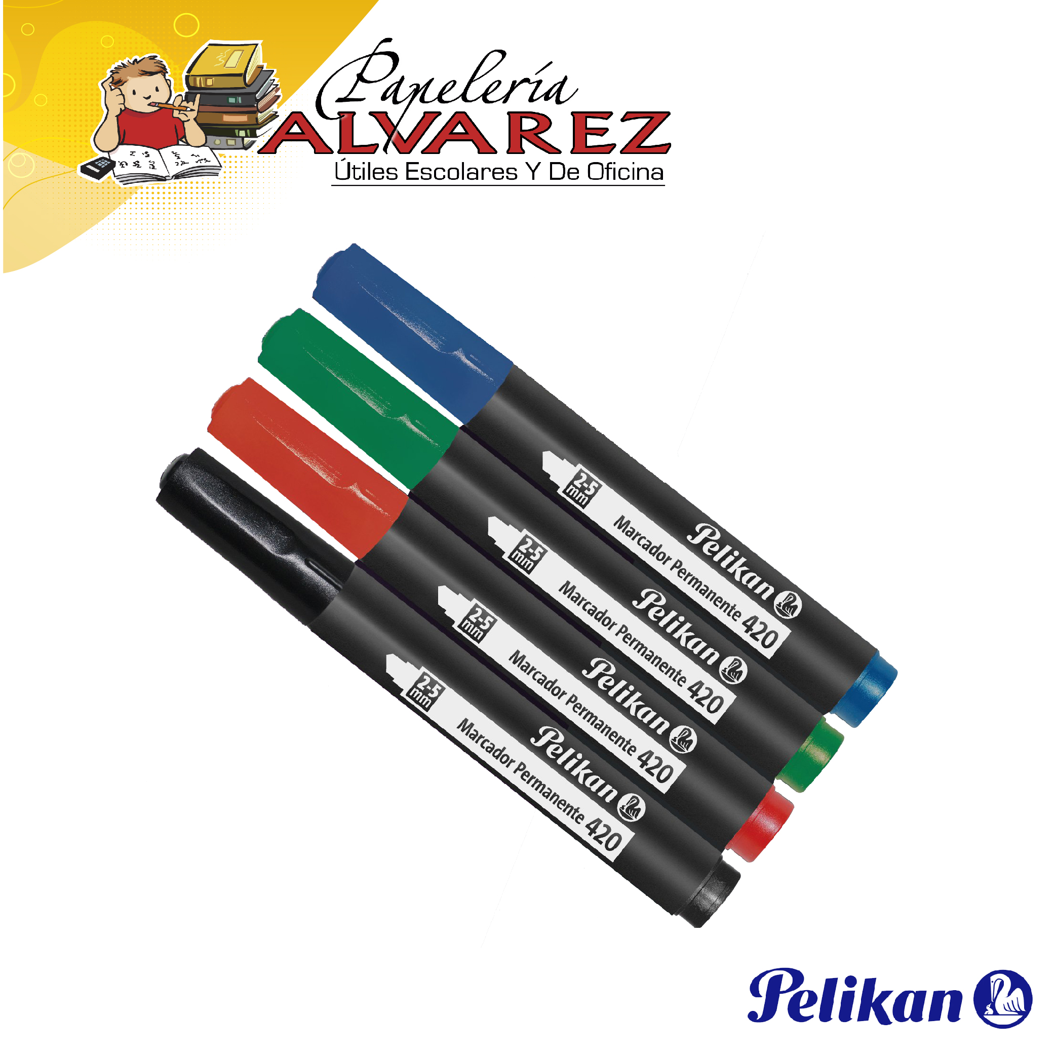 Imagen de MARCADOR PELIKAN PERMANENTE 420