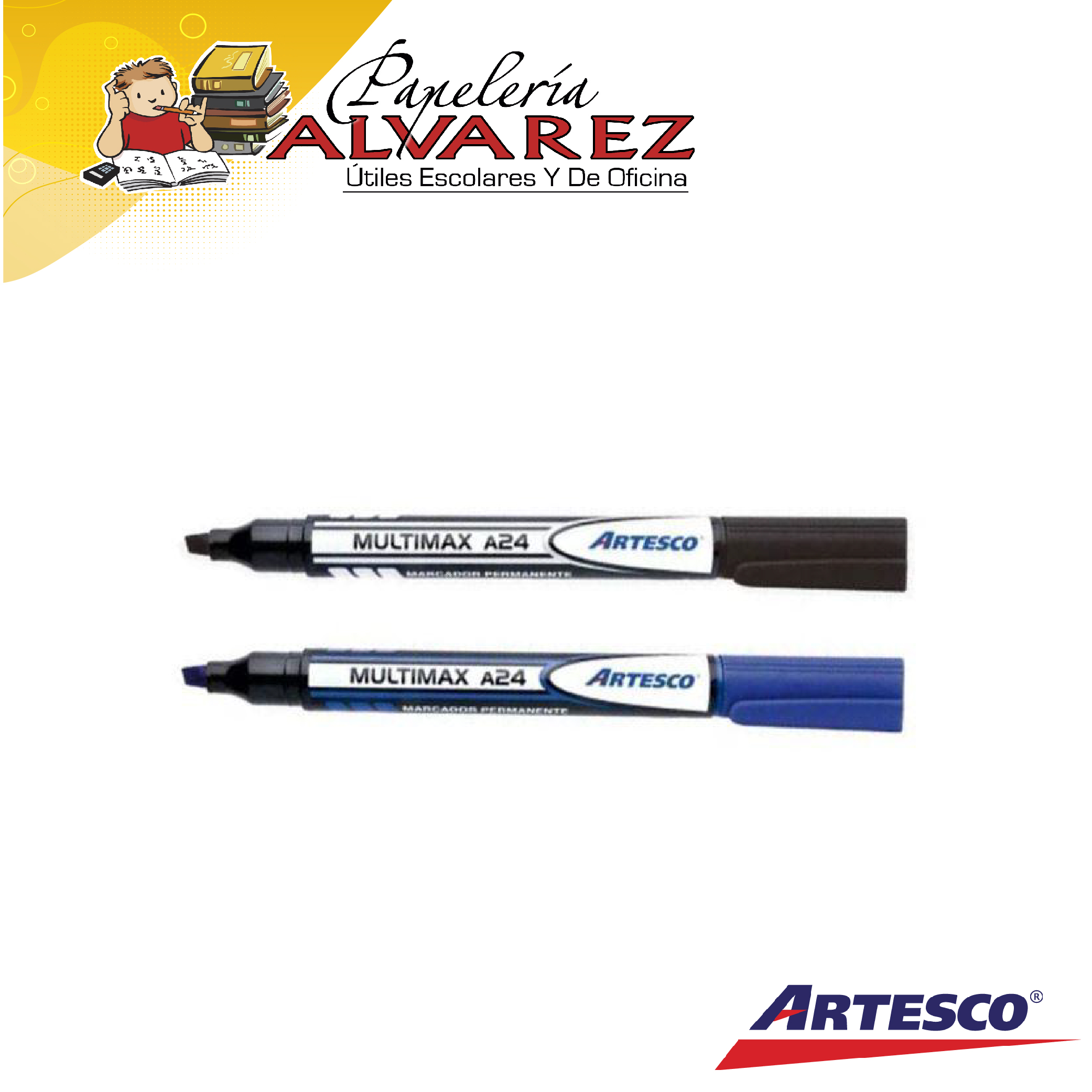 Imagen de MARCADOR PERMANENTE ARTESCO E24