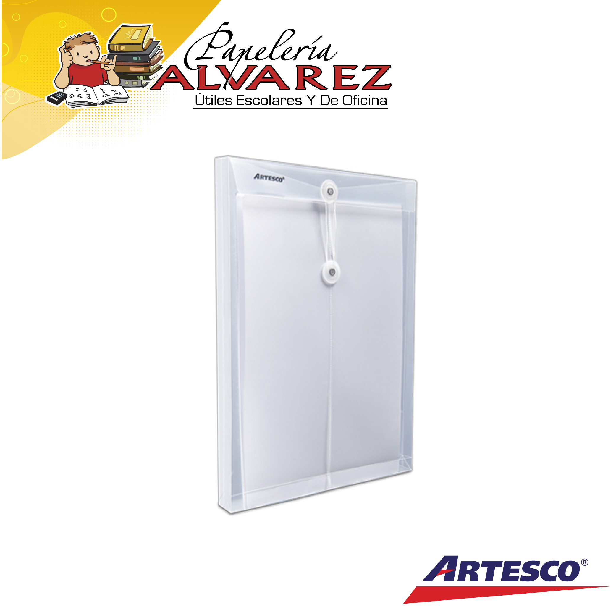 Imagen de CARPETA ARTESCO HILO OFICIO VERTICAL