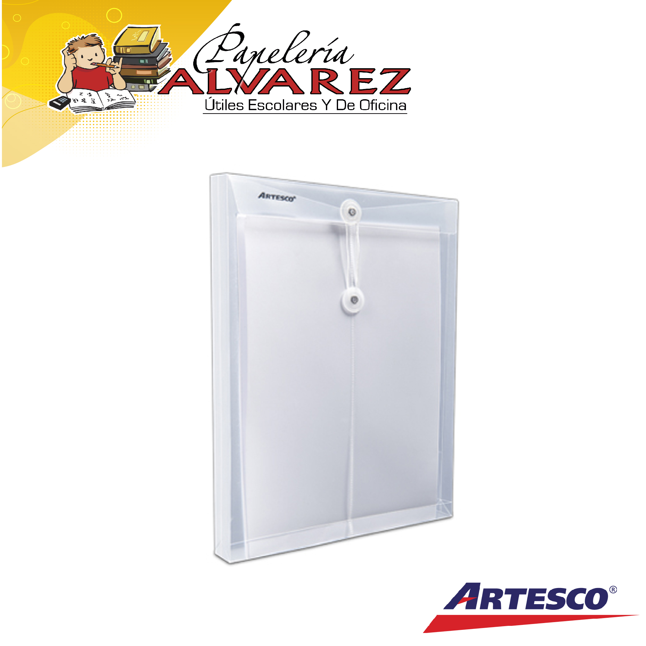 Imagen de CARPETA ARTESCO HILO CARTA (A4) VERTICA