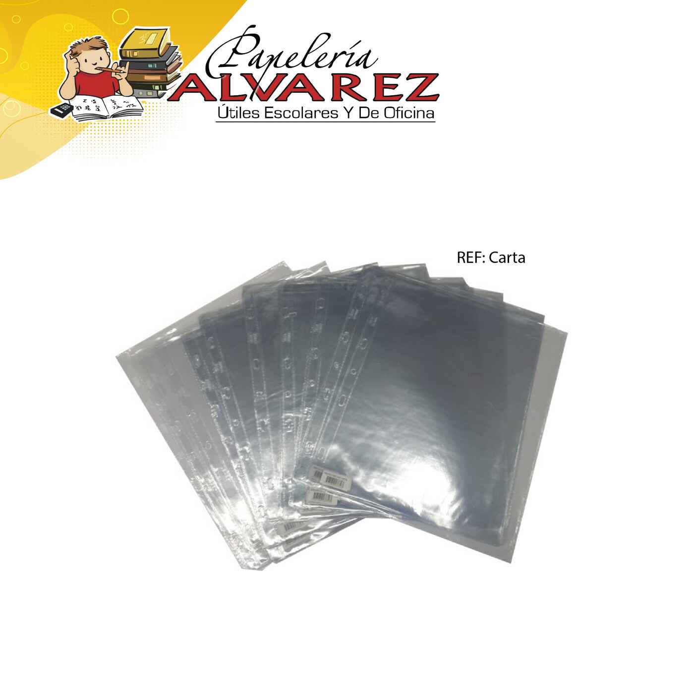 Imagen de BOLSILLO CATALOGO CARTA GRUESO X 25 UNI