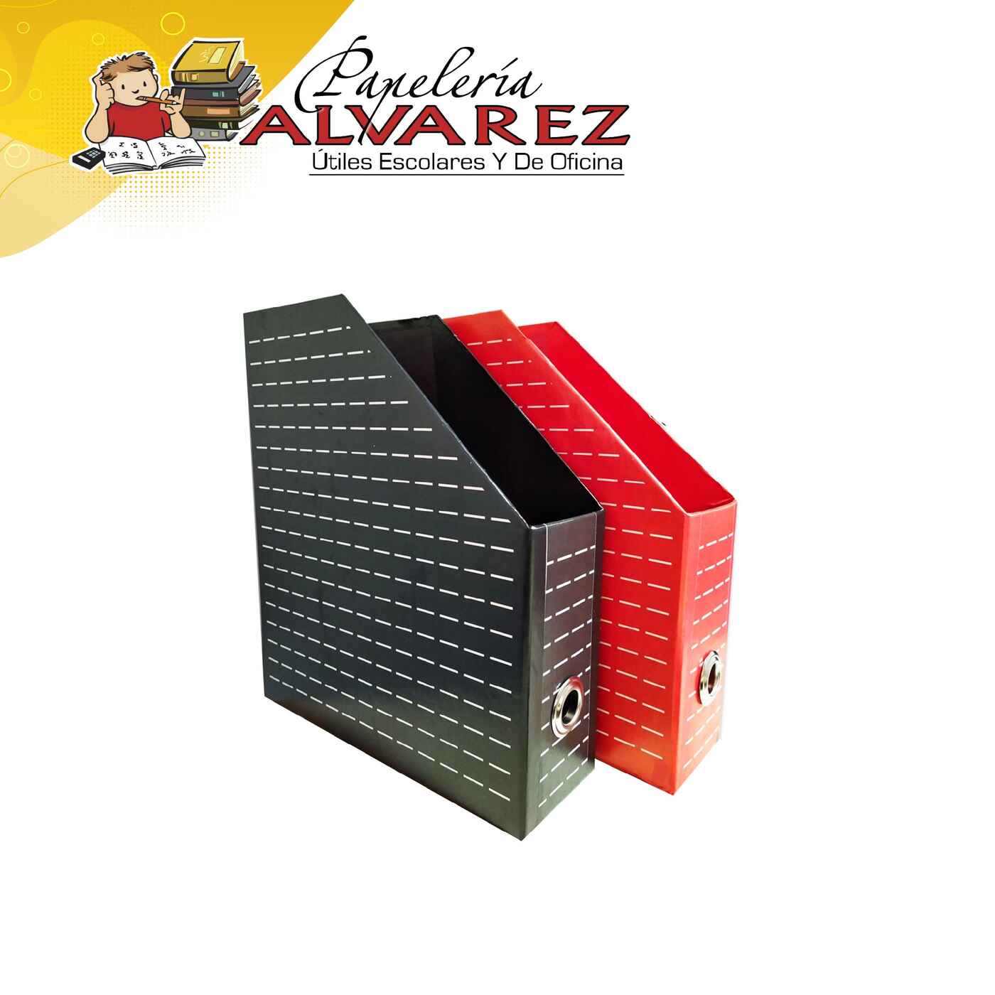 Imagen de REVISTERO CARTON PLASTIFICADO COLORES