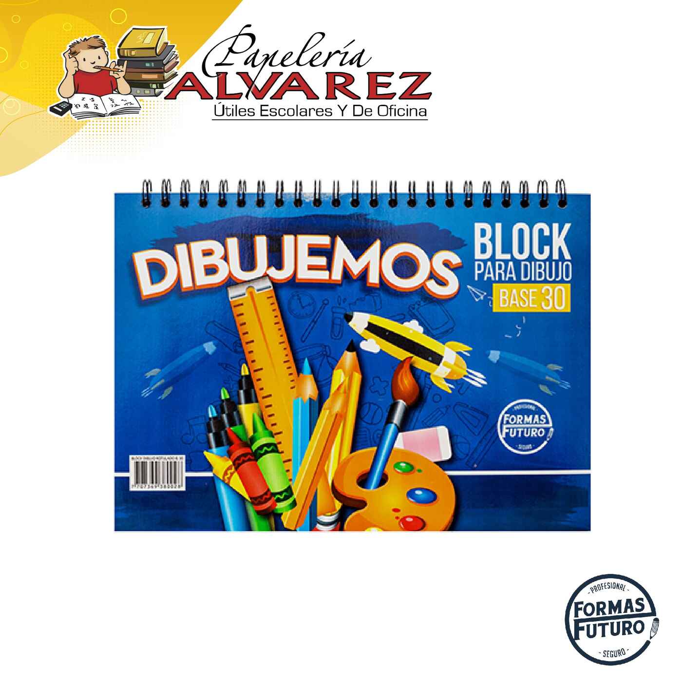 Imagen de BLOCK BASE 30 ARGOLLADO FORMA FUTURO PQ