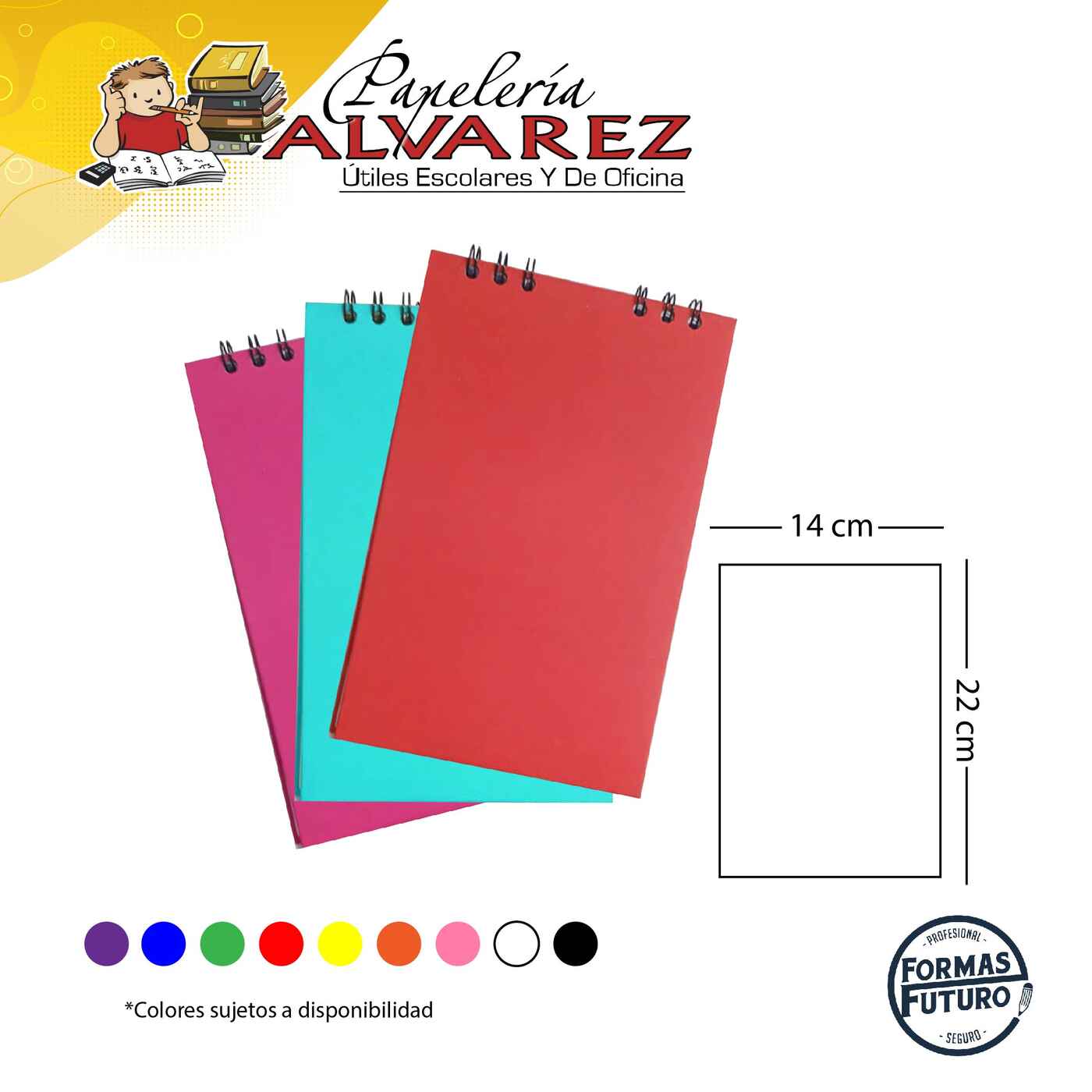 Imagen de BITACORA FUTURO 1/2 CARTA COLOR