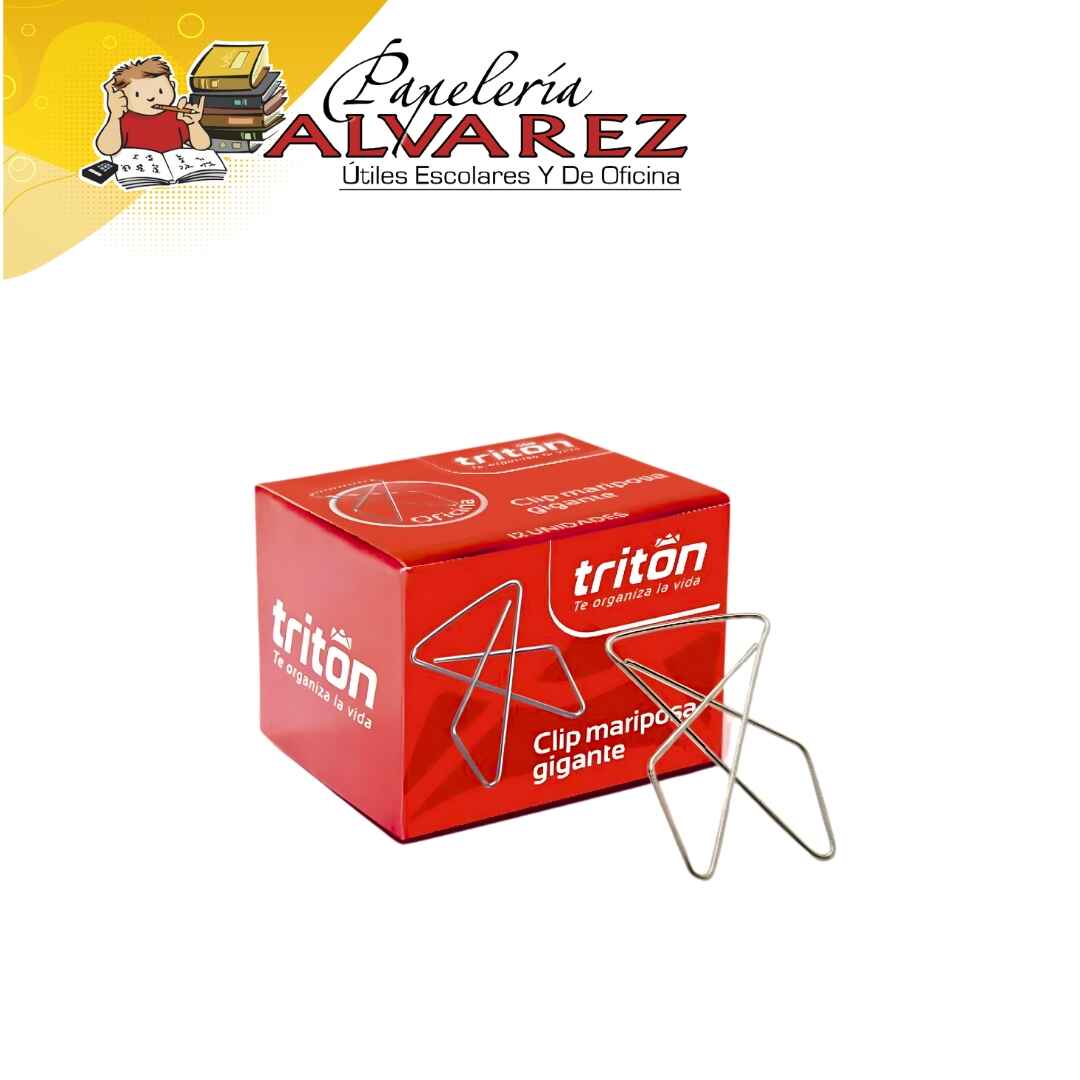Imagen de CLIP TRITON MARIPOSA GIGANTE X12