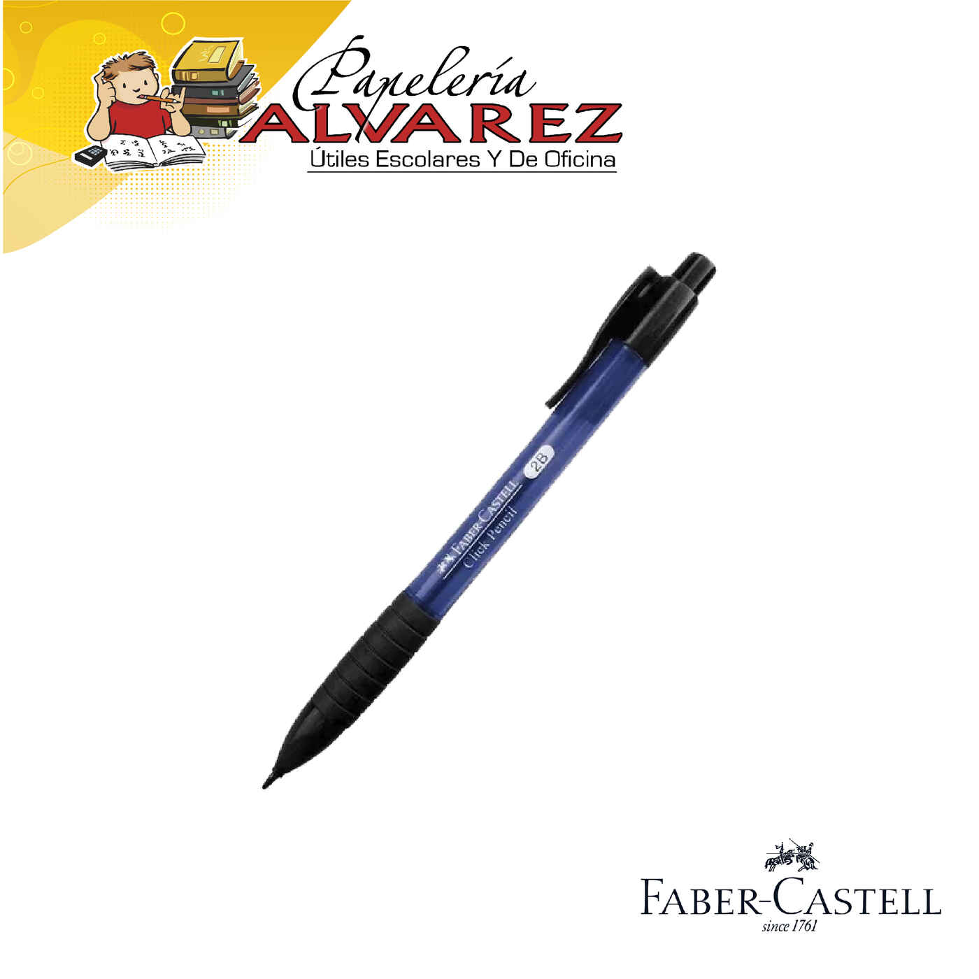 Imagen de PORTAMINAS FABER CASTELL 2MM CLICK