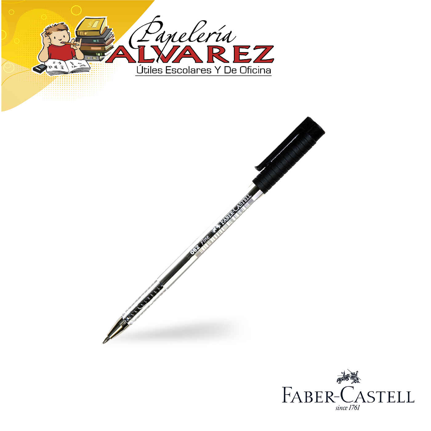 Imagen de LAPICERO FABER CASTELL 062M unidad