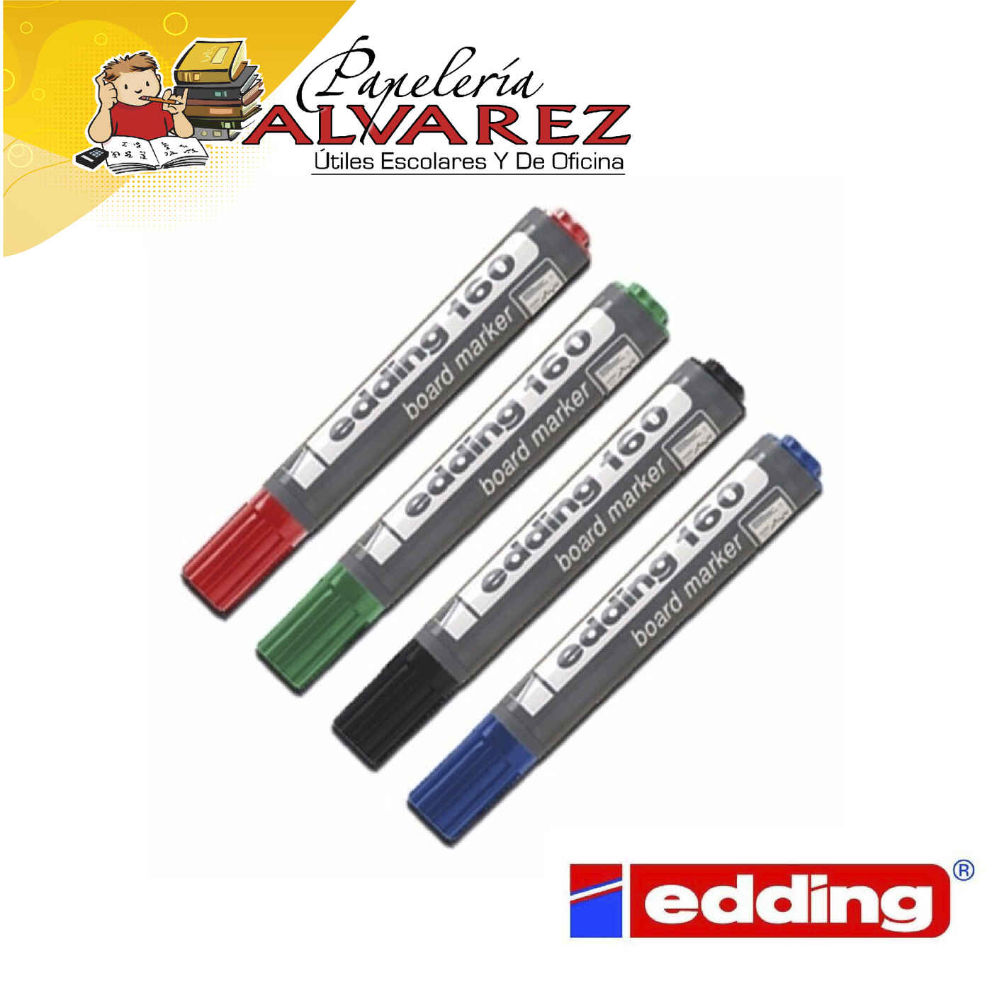 Imagen de MARCADOR EDDING BORRABLE E-160