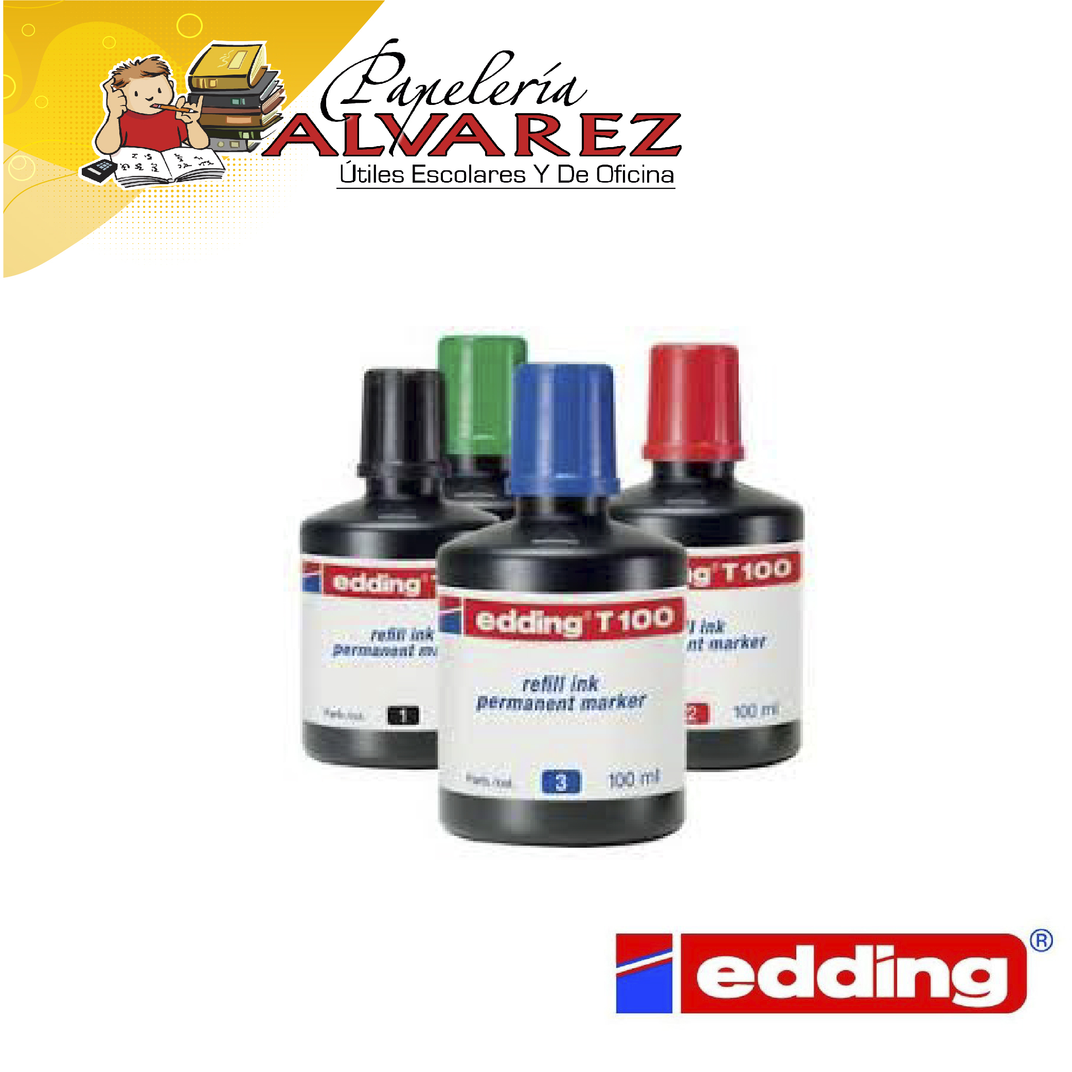 Imagen de TINTA EDDING PERMANENTE T-100