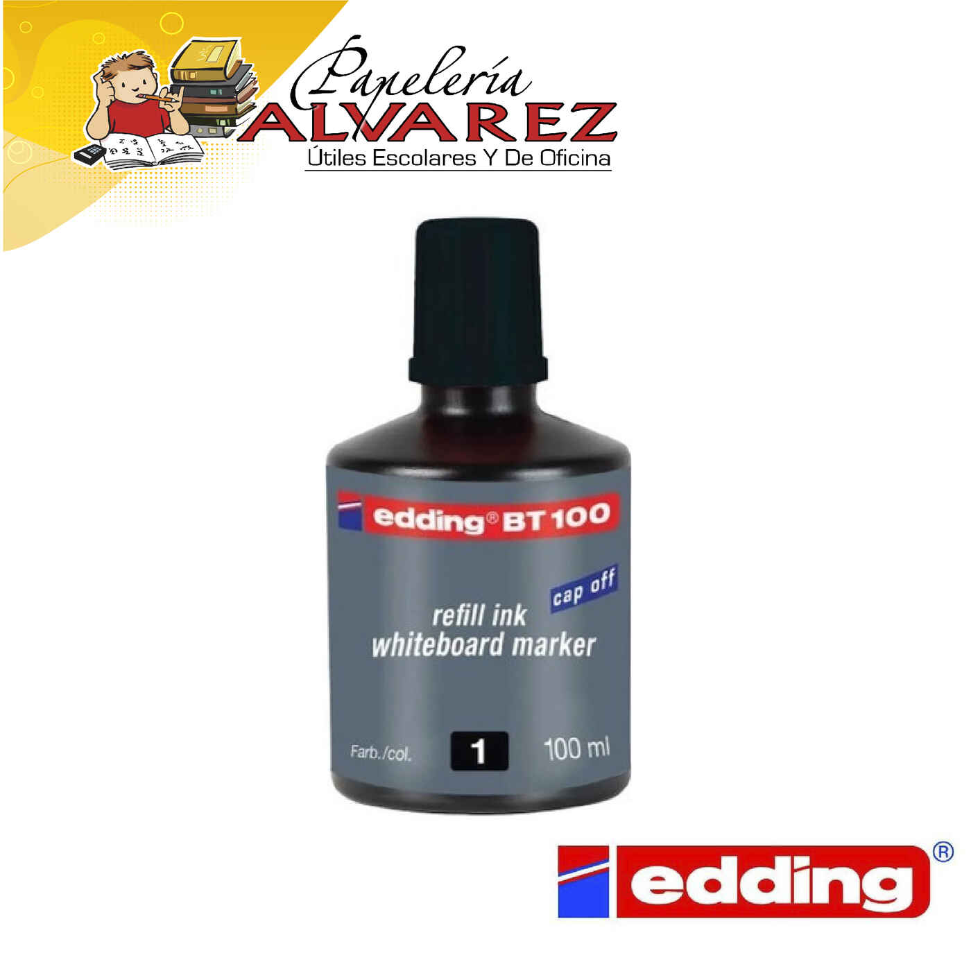 Imagen de TINTA EDDING BORRABLE BT-100