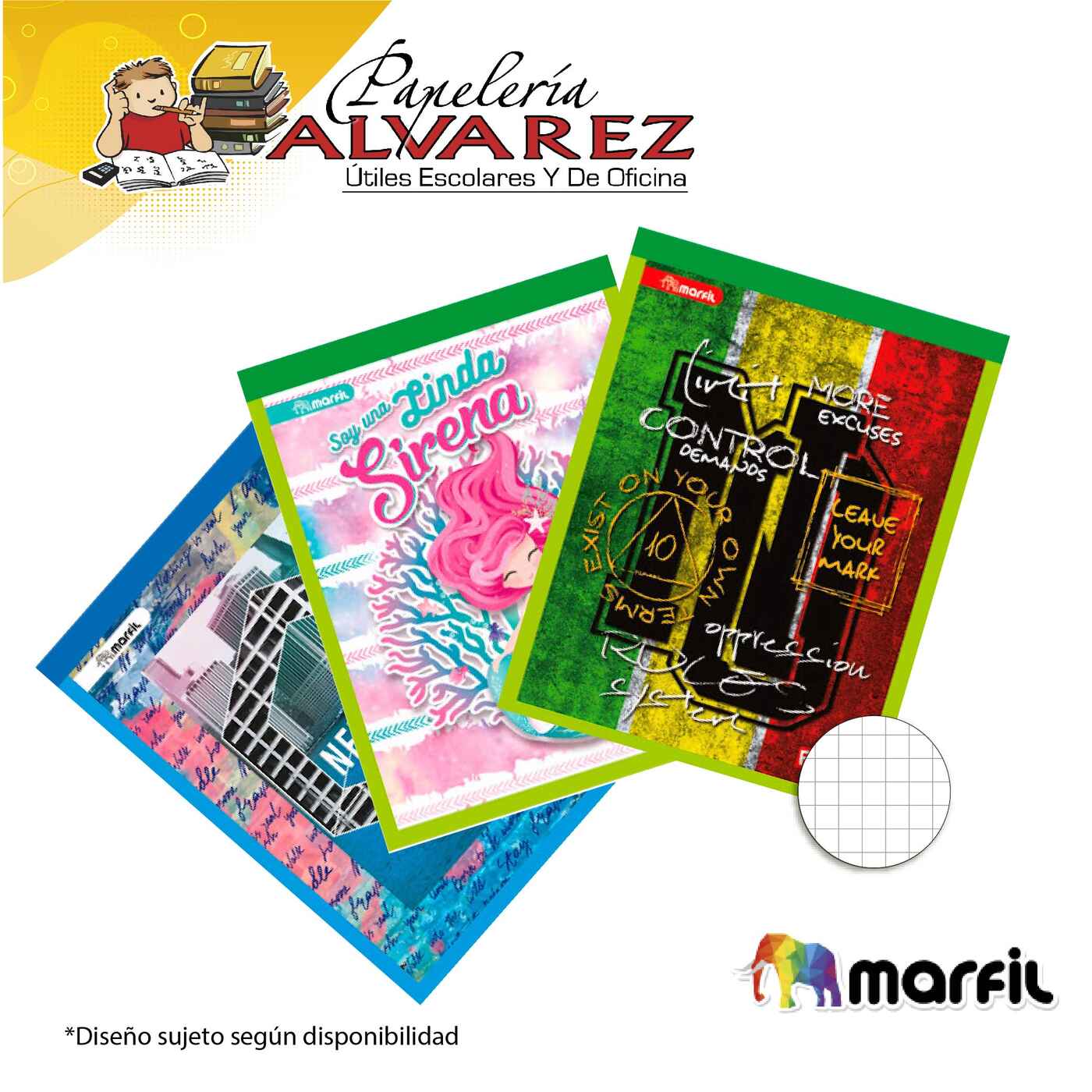 Imagen de BLOCK CARTA MARFIL FAMA 70 HOJAS CUADROS