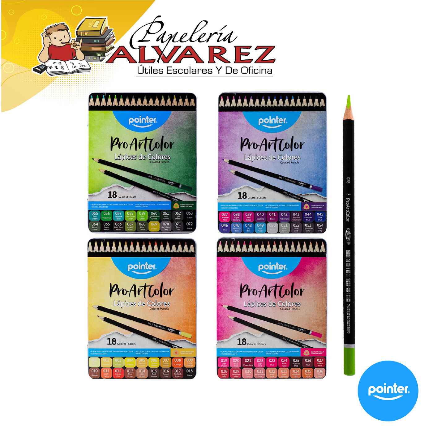 Imagen de COLOR POINTER X 18 PRO ART COLOR