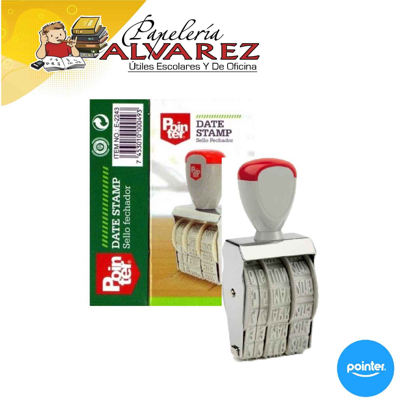 Imagen de FECHADOR SENCILLO POINTER E-2243